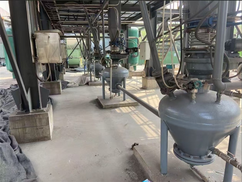 脫硫大氣治理超低排放除塵器氣力輸灰項目